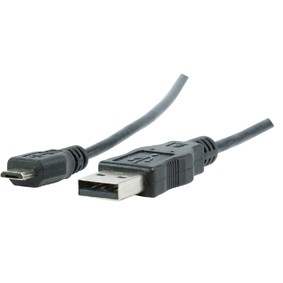 USB 2.0 Kabel A Stecker - micro B Stecker (1,8 m)