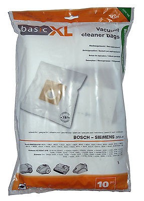 basicXL Staubbeutel für Bosch / Siemens D-F-G-H